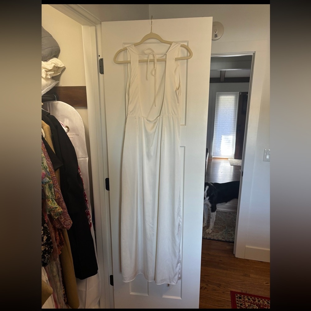 NWT Abercrombie Draped Skirt Maxi Dress - Picture 4 of 5